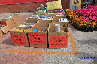 日照市信美房地产开发公司助残日捐赠11.4万元生活日用品助力我校教育发展